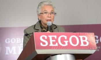 Política pública de la Secretaría de Gobernación encaminada a la justicia transicional, refrenda Olga Sánchez Cordero