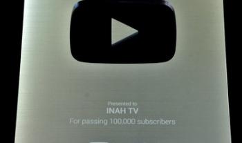 INAH TV llega a los 100 mil suscriptores en YouTube