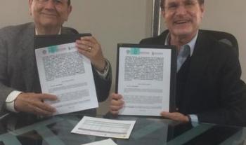 Acuerdan Segalmex y Gobierno de Durango construcción de planta lechera en Gómez Palacio