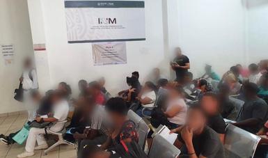 Brinda INM atención a más de 7 mil personas migrantes en Tapachula, Chiapas