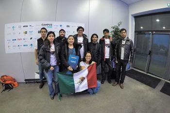 Con algoritmo para detección temprana de sargazo, ganan pumas competencia internacional