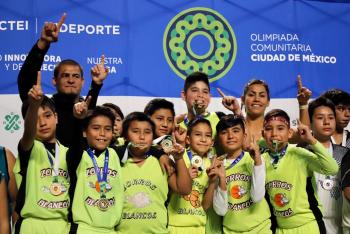 EL PALACIO DE LOS DEPORTES CUMPLE SUEÑOS DE DEPORTISTAS SALTAN EN LUGAR ÉPICO