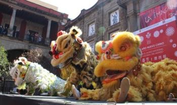 Danzas, música, charlas y artes marciales en festejo del Año Nuevo Chino en el Museo Nacional de las Culturas del Mundo