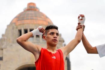 Entrega Jefa de Gobierno medallas a finalistas de boxeo de la Olimpiada Comunitaria