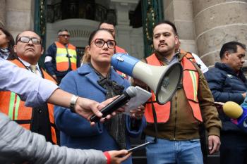 Legisladores y personal del Congreso local participaron en el Macro Simulacro Nacional 2020