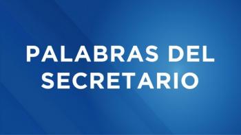 Palabras del Secretario de Seguridad Ciudadana, Omar García Harfuch, durante la presentación del Plan de Recuperación del Centro Histórico