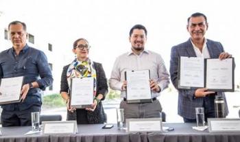 Sedatu, Infonavit y municipio de Tlajomulco firman convenio de colaboración para recuperar viviendas abandonadas