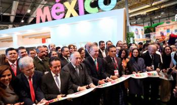 Inaugura Miguel Torruco Marqués el pabellón de México en la Feria Internacional de Turismo de España 