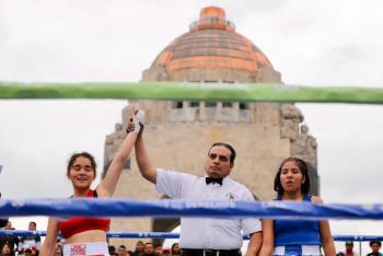 La gran experiencia de estar ante el público, coinciden deportistas de la Olimpiada Comunitaria