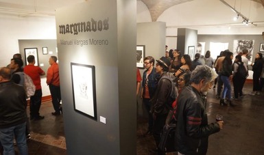 Manuel Vargas invita a reflexionar sobre la realidad plasmada en la exposición Marginados