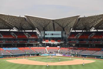 Segunda jornada de fiesta de pelota en la Olimpiada Comunitaria de la Ciudad de México