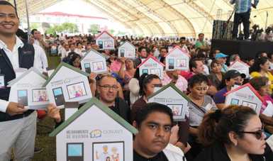 Benefician Sedatu y Conavi a 764 familias de Playa del Carmen con vivienda adecuada