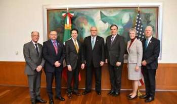 Visita de funcionarios de El Paso, Texas a la Ciudad de México