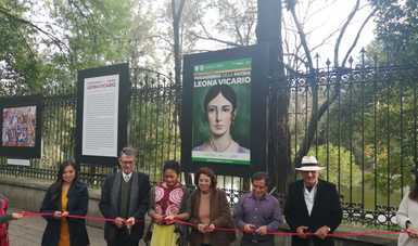 Inauguran la exposición Forjadoras de la Patria. Leona Vicario 