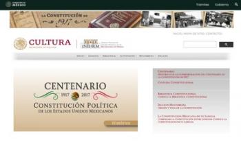Reactiva el INEHRM página web sobre la Constitución de 1917