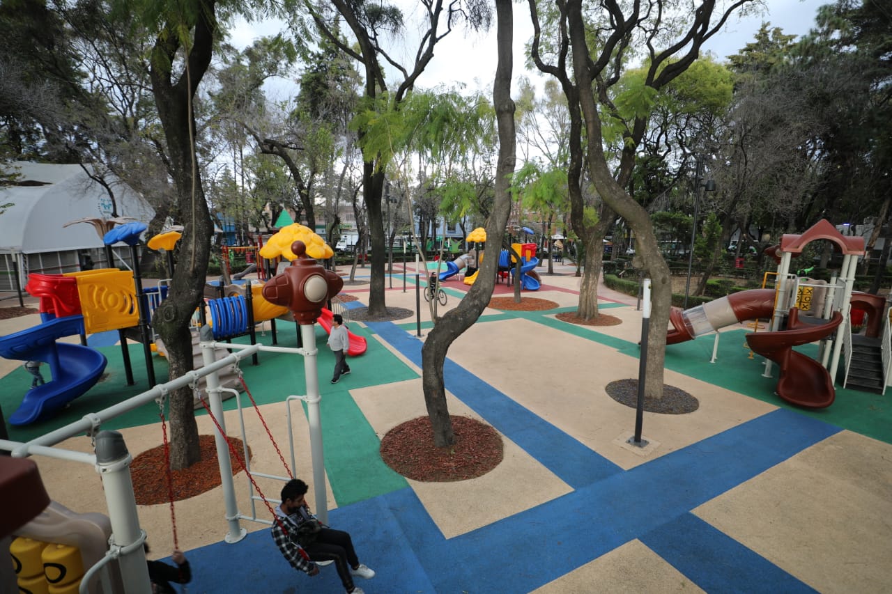 Alcaldía Miguel Hidalgo rehabilita al 100% el Parque Cañitas