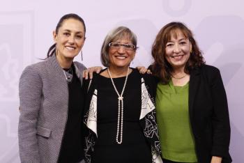 Designa Jefa de Gobierno a Ingrid Gómez Saracíbar como nueva titular de SEMUJERES