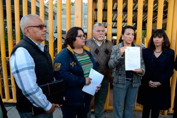 Paristas de prepa 9 se niegan a recibir respuesta del rector y entablar diálogo