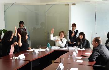 La Comisión de Igualdad de Género aprueba el dictamen de opinión para crear la Ley del Registro Público de Agresores Sexuales en la Ciudad de México