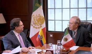 México y Ecuador firman memorando de entendimiento en materia de salud