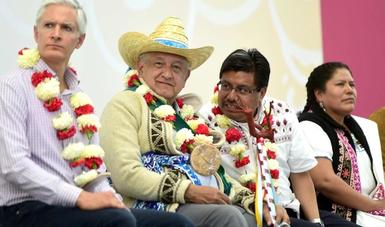 Habrá fertilizante gratuito para indígenas de la región de Atlacomulco, anuncia presidente López Obrador