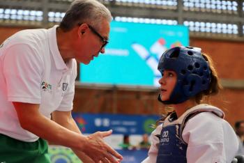 Más de cinco mil personas asisten a las finales del taekwondo de la Olimpiada Comunitaria de la Ciudad de México