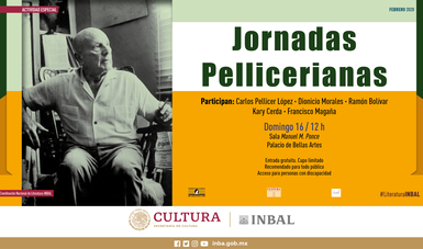 La Secretaría de Cultura y el INBAL recordarán al poeta Carlos Pellicer con actividades literarias