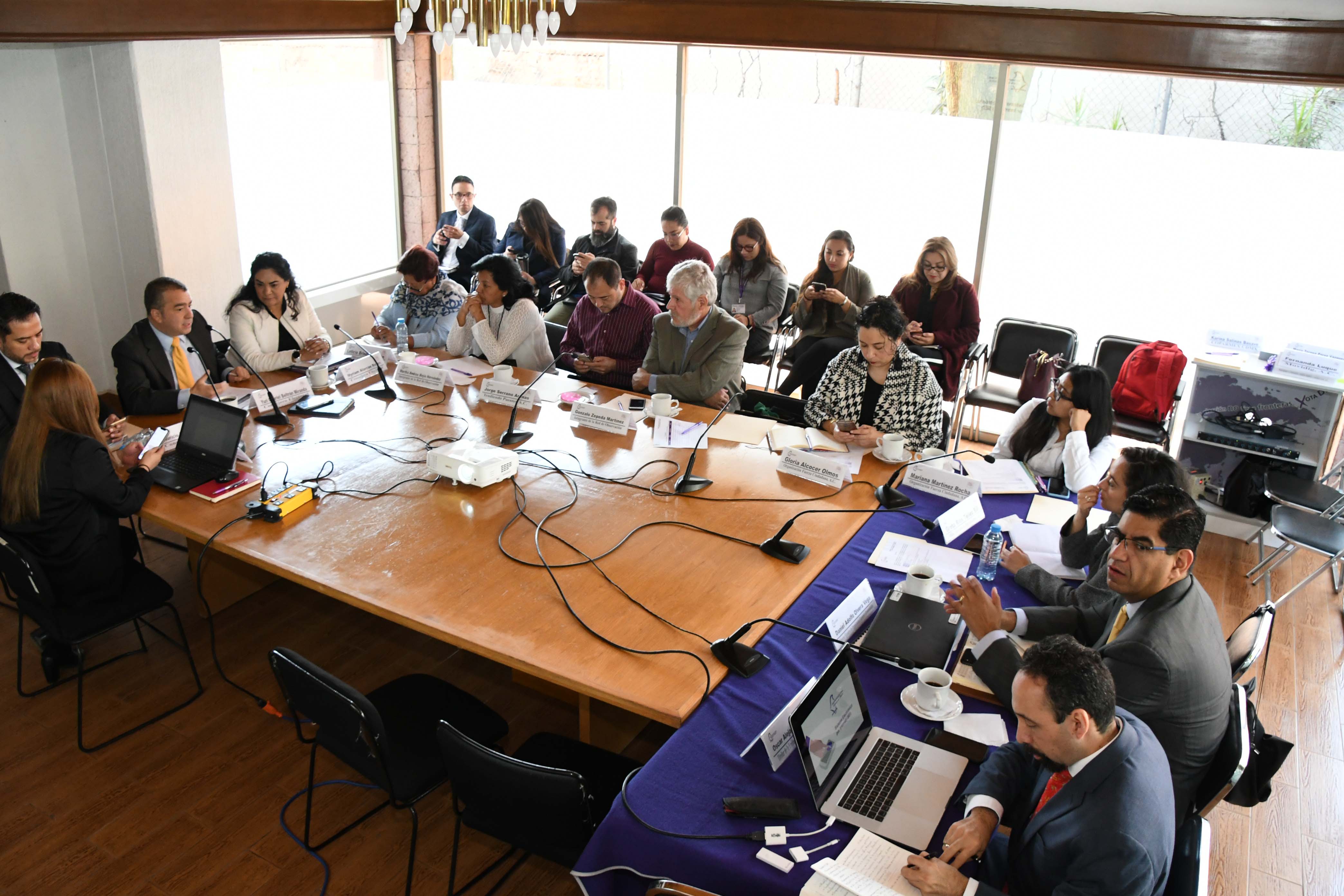 Presenta IECM funcionamiento del Sistema de Votación Electrónica a integrantes de la Red de Observación Electoral