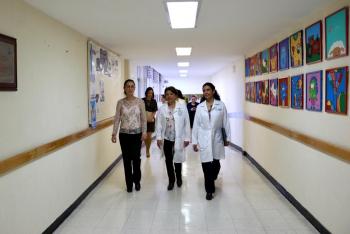 Supervisa Jefa de Gobierno operación e instalaciones del Hospital Pediátrico Tacubaya