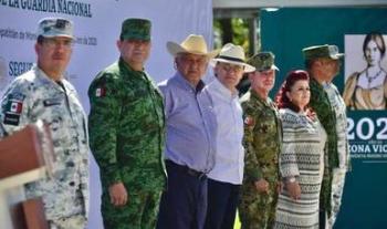 Presidente López Obrador inaugura instalaciones de la Guardia Nacional en Tepatitlán