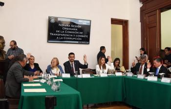La Comisión de Transparencia y Combate a la Corrupción aprobó el dictamen de la Ley del Sistema Anticorrupción de la CDMX