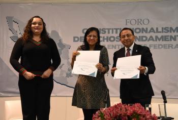 En el Congreso de la CDMX se realiza el foro “Constitucionalismo y derechos fundamentales en las entidades federativas”