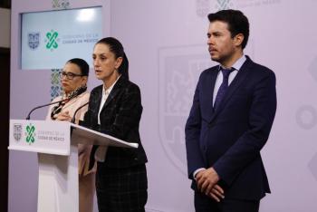 Brinda Gobierno capitalino acompañamiento a familiares de víctima menor de edad