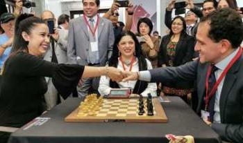 Inauguran el Centro de Alto Rendimiento de Ajedrez en el Complejo Cultural Los Pinos