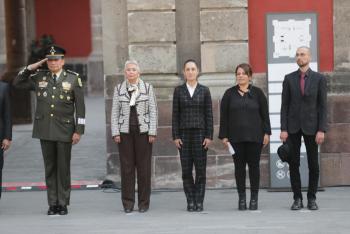 Asiste Jefa de Gobierno a la Ceremonia Conmemorativa por el 107 Aniversario Luctuoso de Gustavo A. Madero y Adolfo Bassó Bertoliat