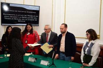 Reciben en el Congreso local observaciones ciudadanas al proyecto de Ley del Trabajo No Asalariado y Regulación del Trabajo Sexual