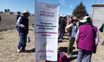 Estrategia de Acompañamiento Técnico de Producción para el Bienestar impulsa prácticas sustentables