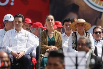Asiste Jefa de Gobierno al 84 Aniversario de la Confederación de Trabajadores de México
