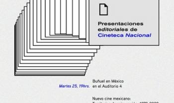 Cineteca Nacional presentará dos libros en la 41 FIL Minería