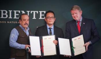 México y Canadá presentan memorándum de entendimiento sobre protección y conservación de áreas protegidas
