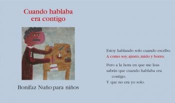 Se presenta Cuando hablaba era contigo. Bonifaz Nuño para niños, en la 41 FIL del Palacio de Minería