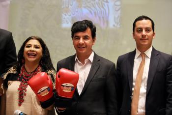 El 14 de marzo la clase de boxeo más grande del mundo en el Zócalo de la Ciudad de México