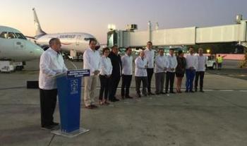 Inaugura Miguel Torruco la Ruta del Sureste  de Aeromar