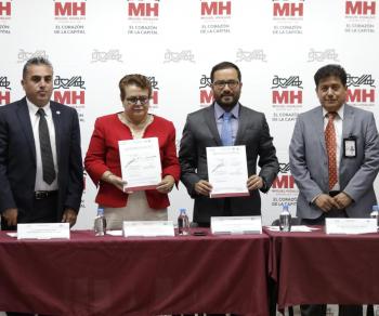 Capacitarán a más de 40 mil personas AMH y CECATI