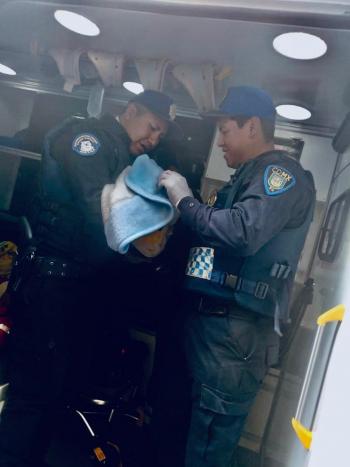 Nace bebé en Cuajimalpa con ayuda de policías auxiliares