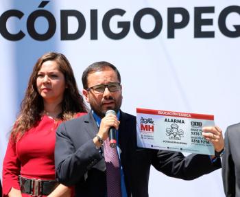 Blinda MH seguridad en escuelas públicas con #CódigoGoPequesMH