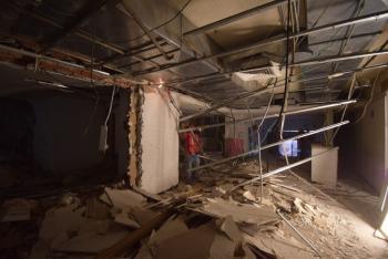 Inicia demolición de edificio dañado que afecta a la Escuela Primaria Jaime Nunó