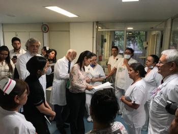 Supervisa Jefa de Gobierno funcionamiento e instalaciones de Hospital General Balbuena