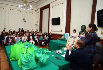 En el Congreso de la CDMX premian a niñas y niños ganadores del concurso de dibujo “Imagina tu Ciudad en Paz y un Mundo Sin Armas Nucleares”