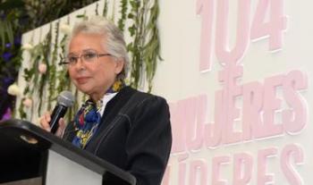 Palabras de la secretaria Olga Sánchez Cordero, en el encuentro “104 Mujeres Líderes”